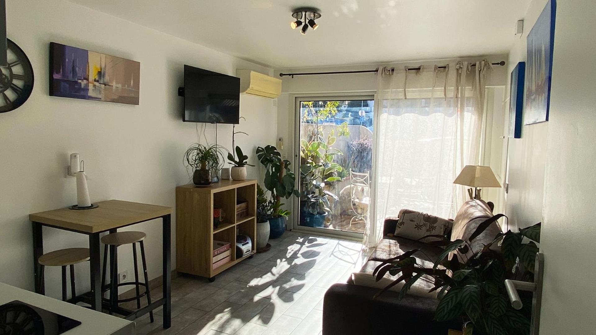 Studio Clair, Climatise Avec Jardin Et Parking Perpignan Exterior photo